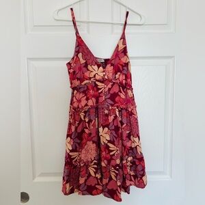 Sunset Floral Mini Dress